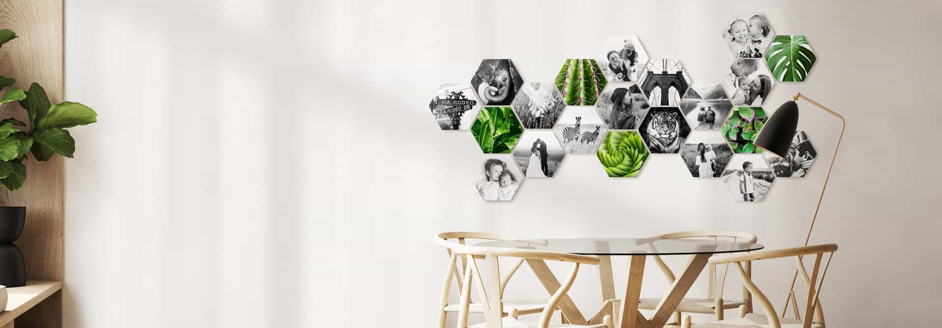 CusttomShapes. The photo wall that grows with your memories.