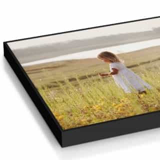 Canvas print in a floating frame